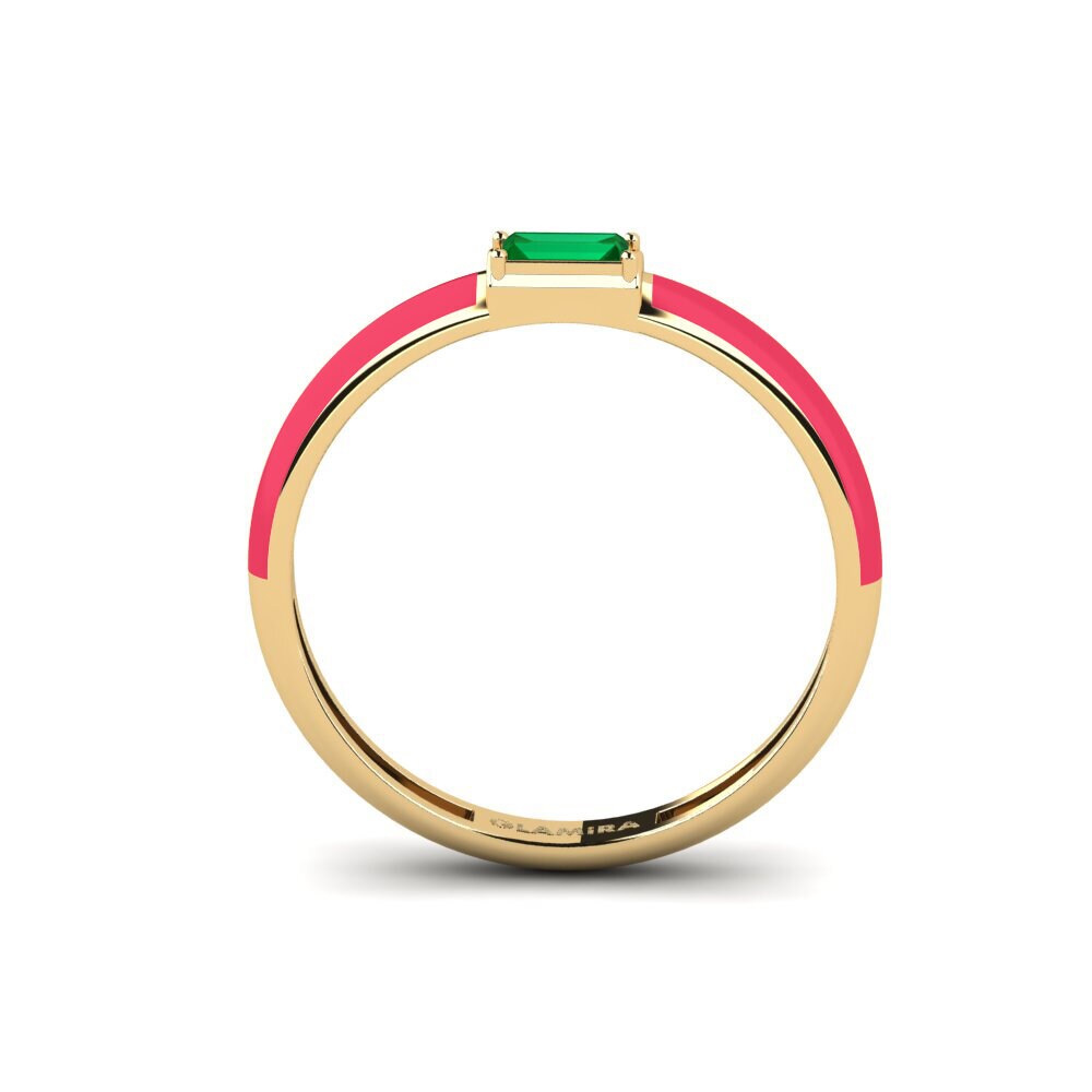 Zircone Vert Bague Dodecanese