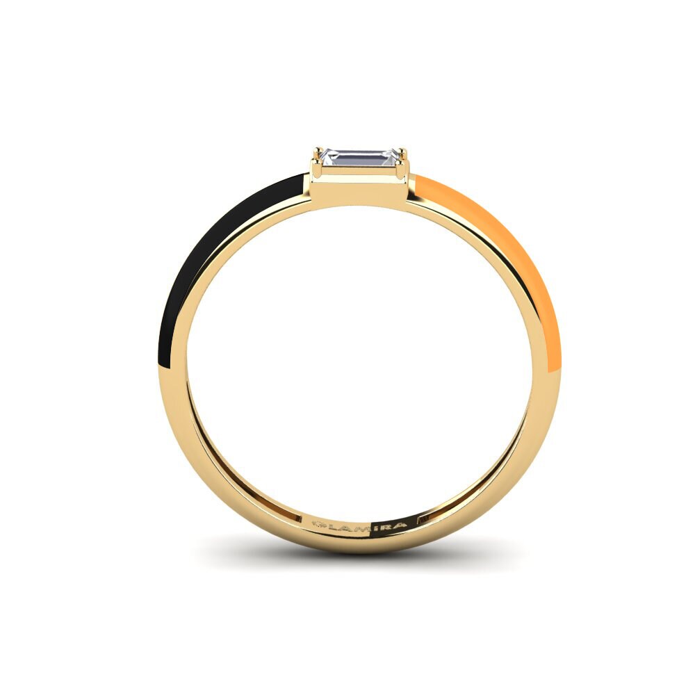 Labor-gezüchteter Diamant Ring Dodecanese