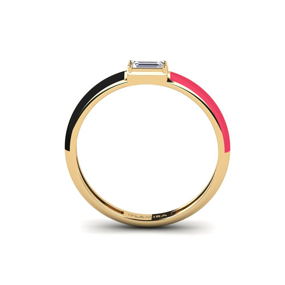 Diamant De Synthèse Bague Dodecanese