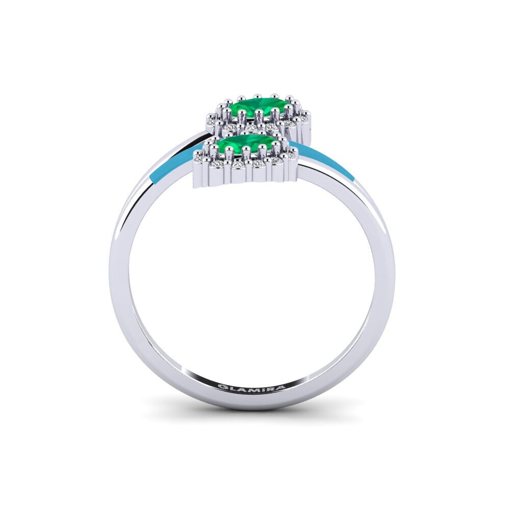 Or Blanc 14k Bague Ellendale