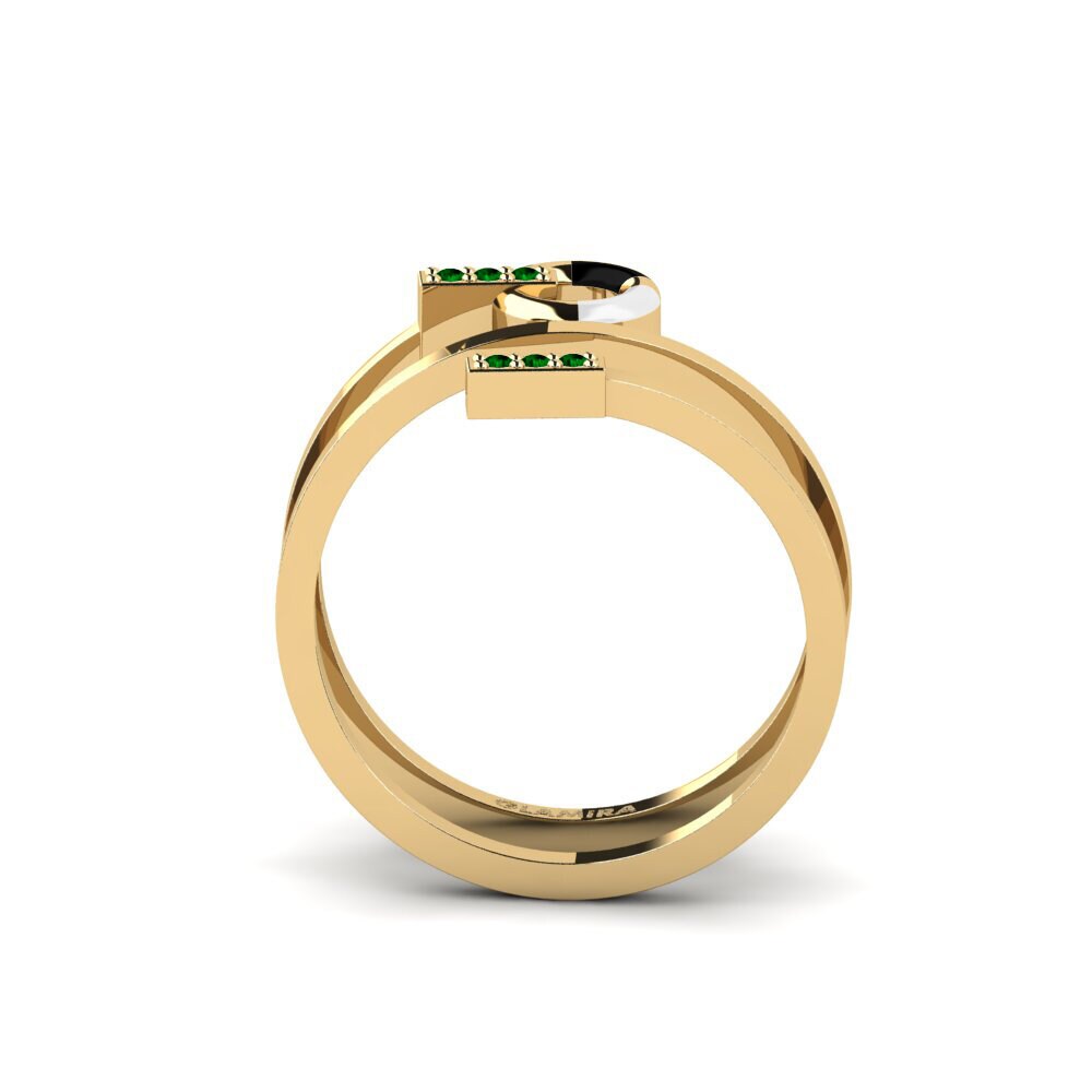 Zircônia Verde Anel Expand