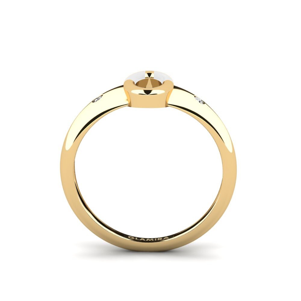 Moissanite Anel Expansive