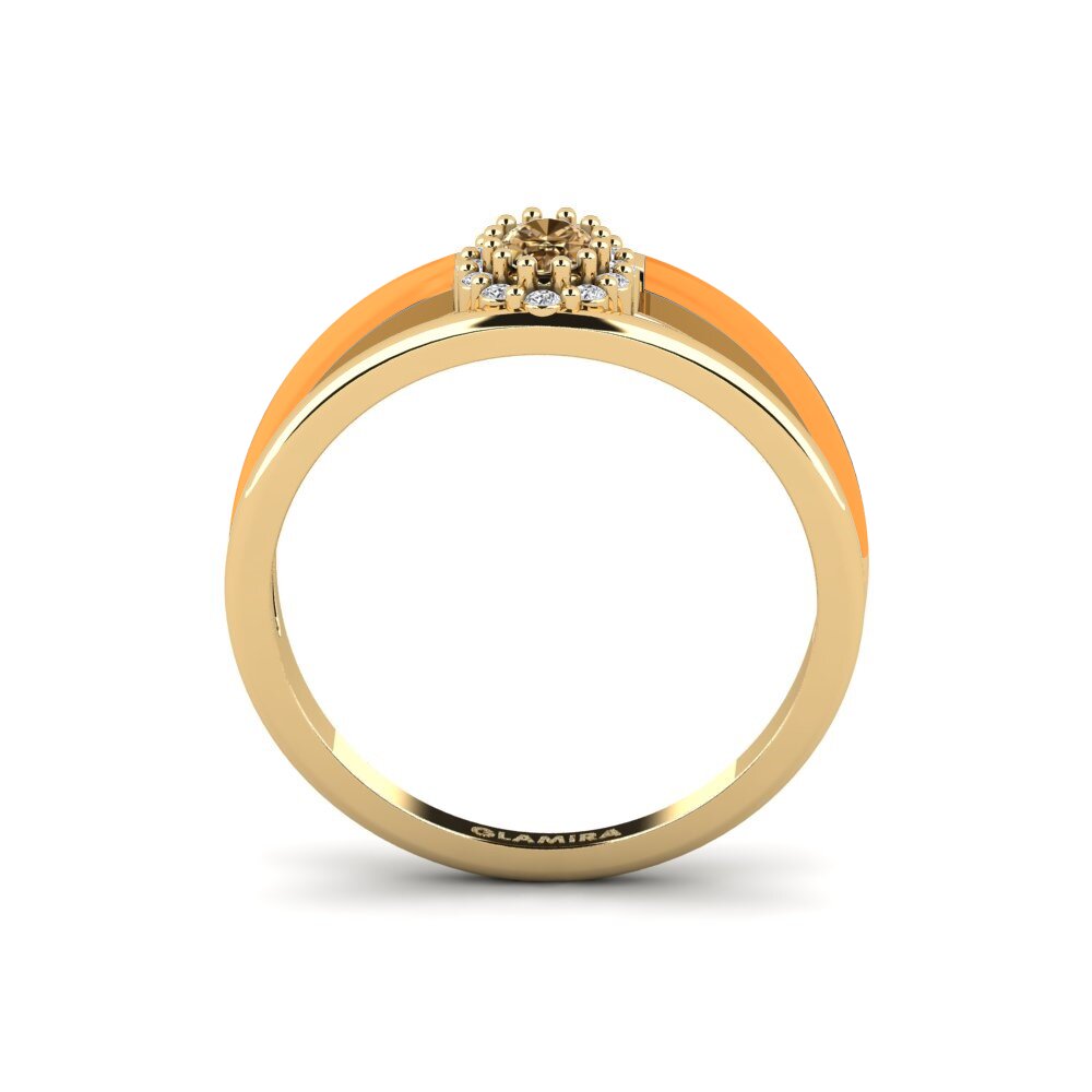 Brauner Diamant Ring Gaman