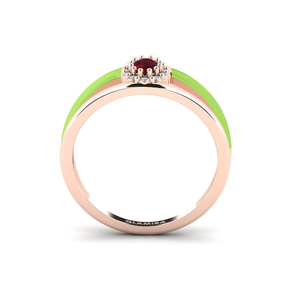 Rotgold 585 Ring Gaman
