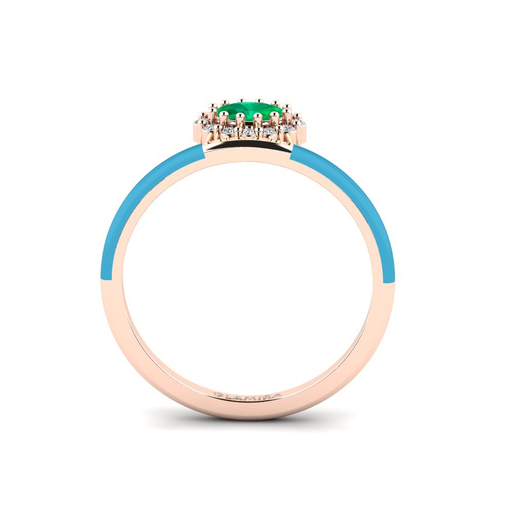 Rotgold 375 Ring Hebron