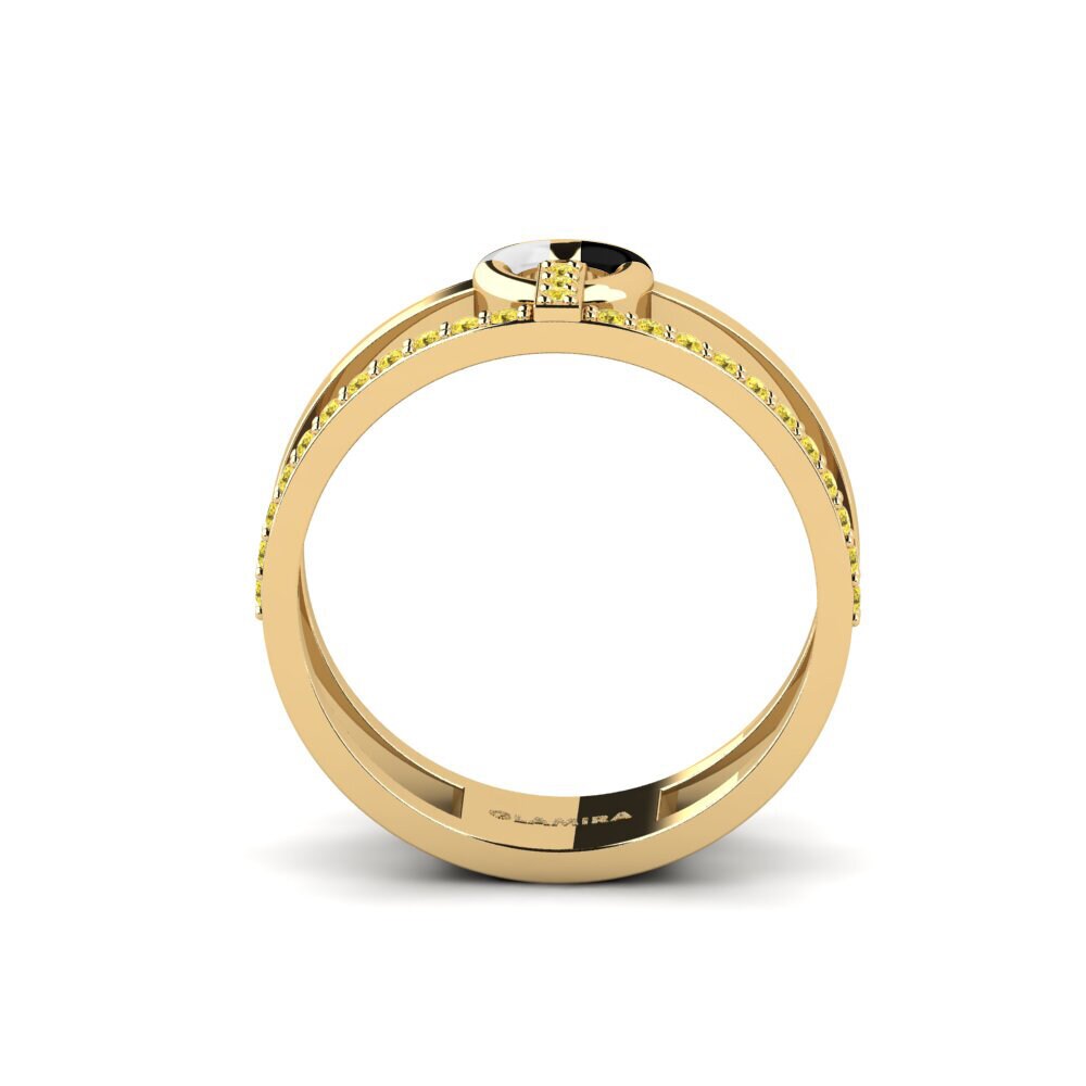 Yellow Sapphire Ring Inhibition