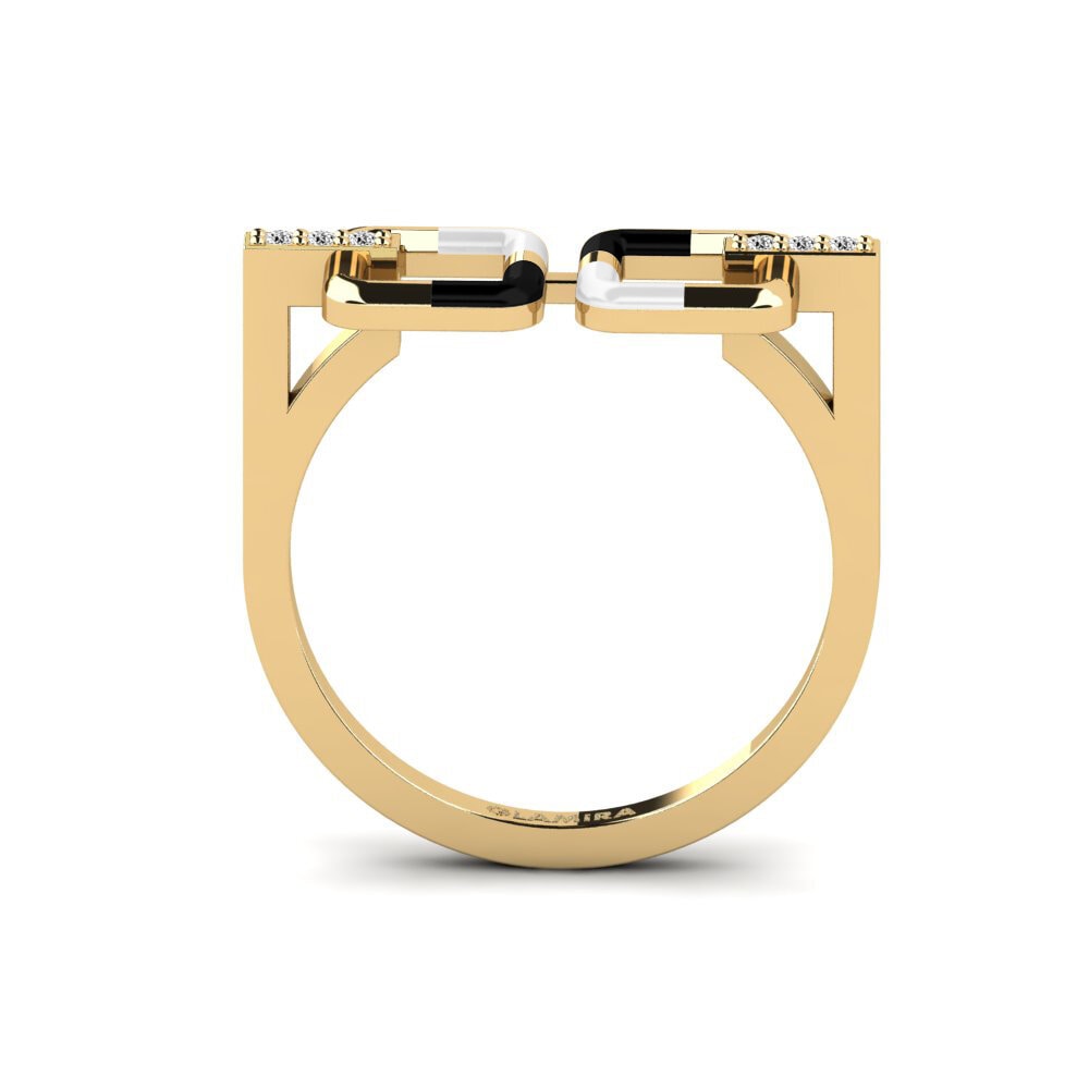 Moissanite Anel Instructive
