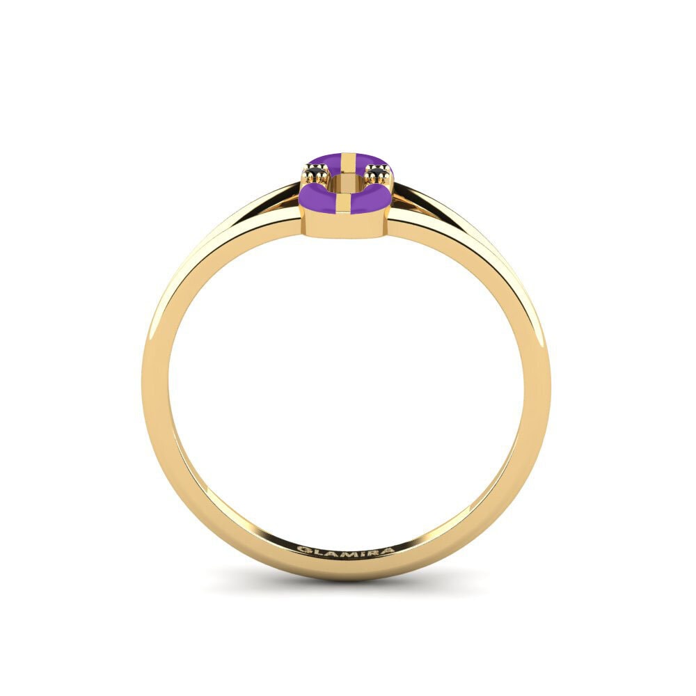 Schwarzer Diamant Ring Kerkira