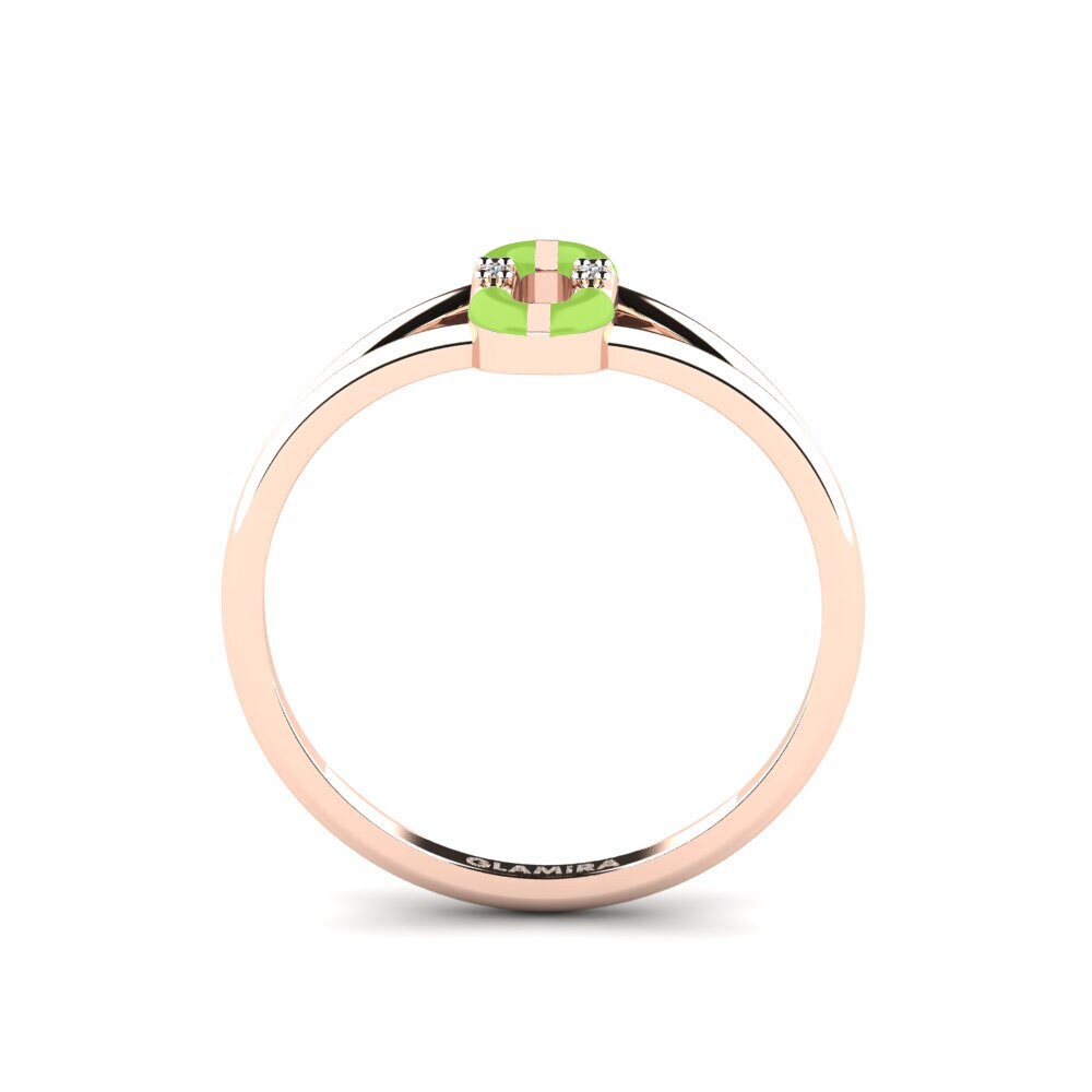 Rotgold 375 Ring Kerkira