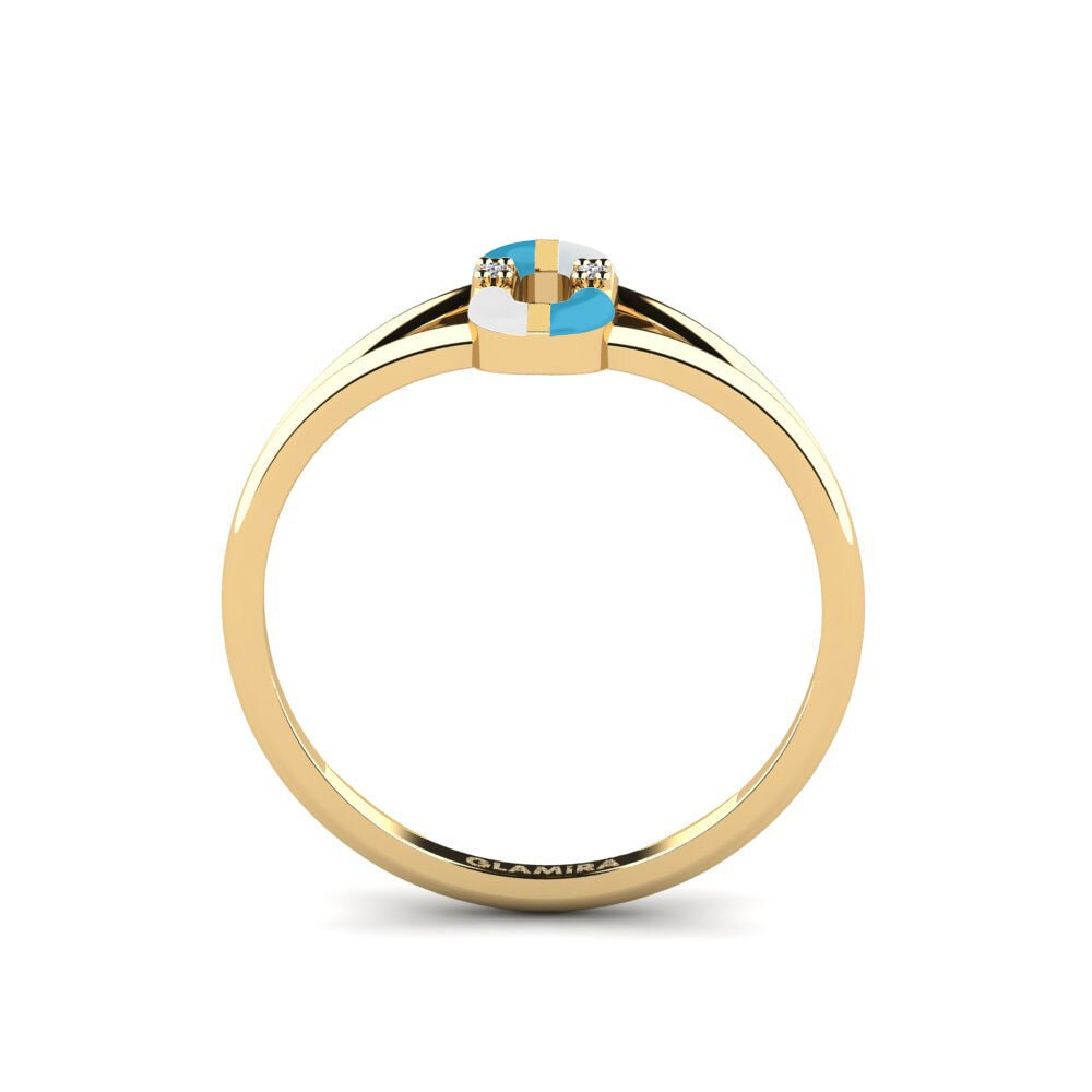 Labor-gezüchteter Diamant Ring Kerkira