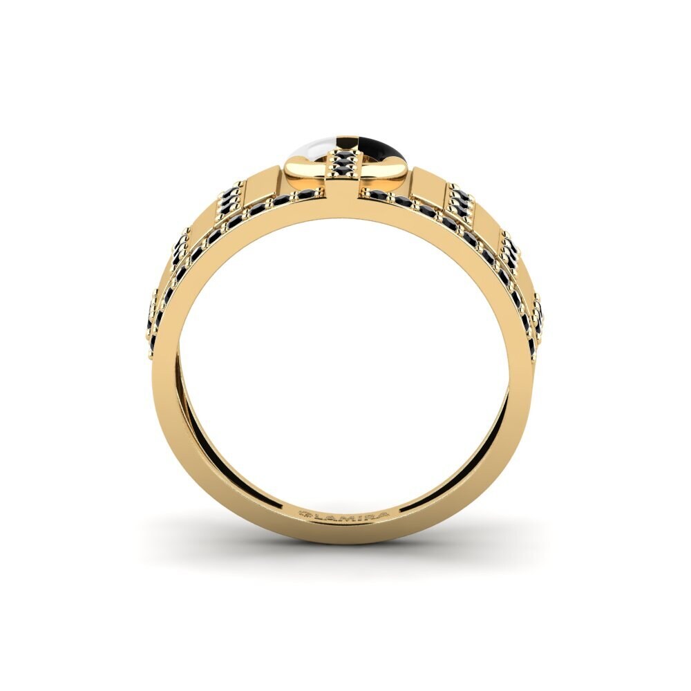 Zafiro negro Anillo Theorectician