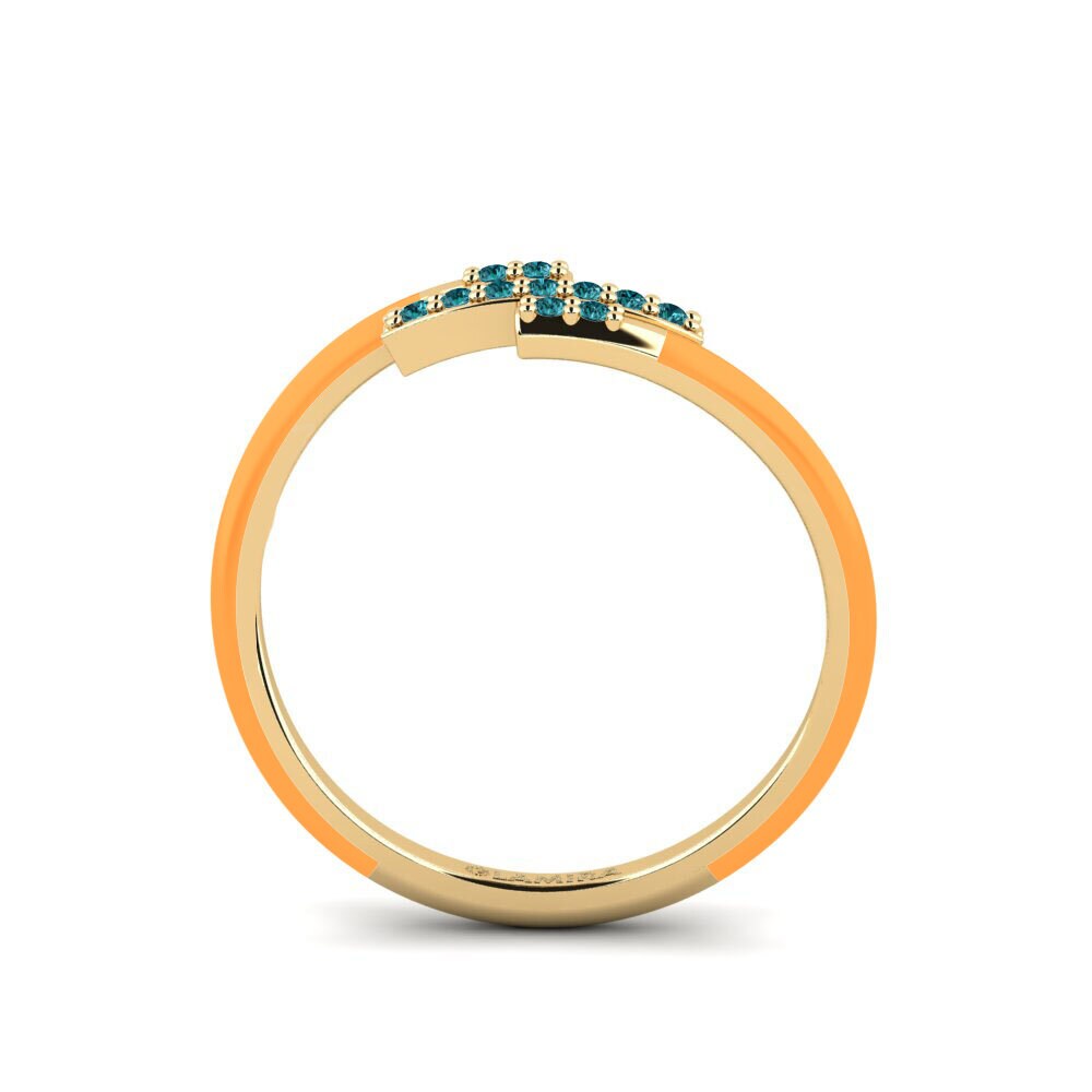 Blauer Diamant Ring Thetissa
