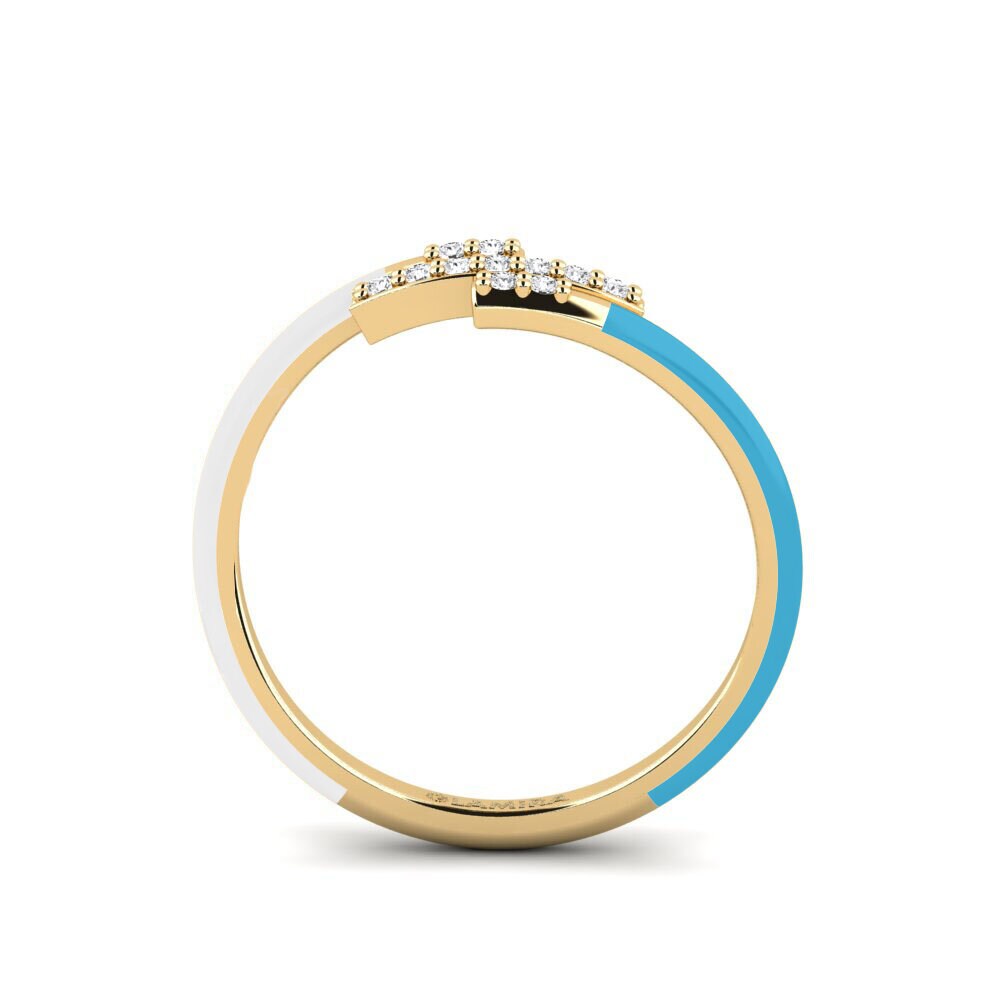 White sapphire Ring Thetissa