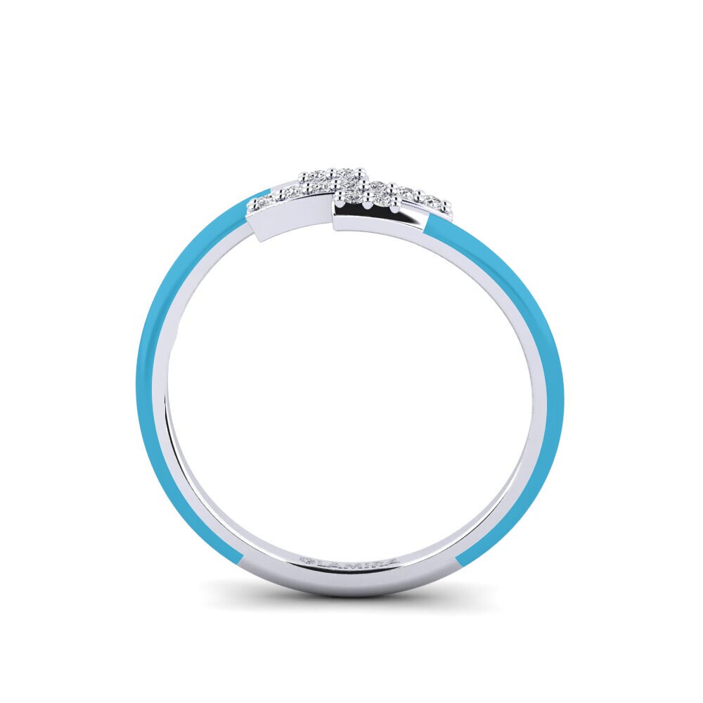 Or Blanc 14k Bague Thetissa