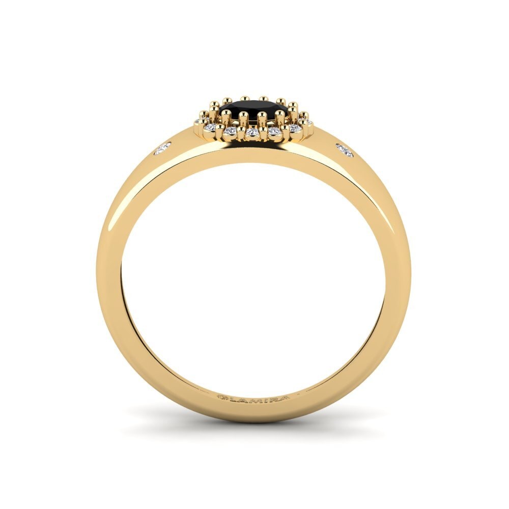 Zafiro negro Anillo Hartly