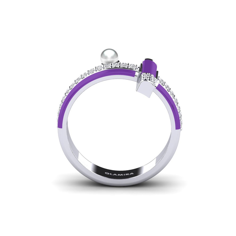 Weißgold 375 Ring Karpathes