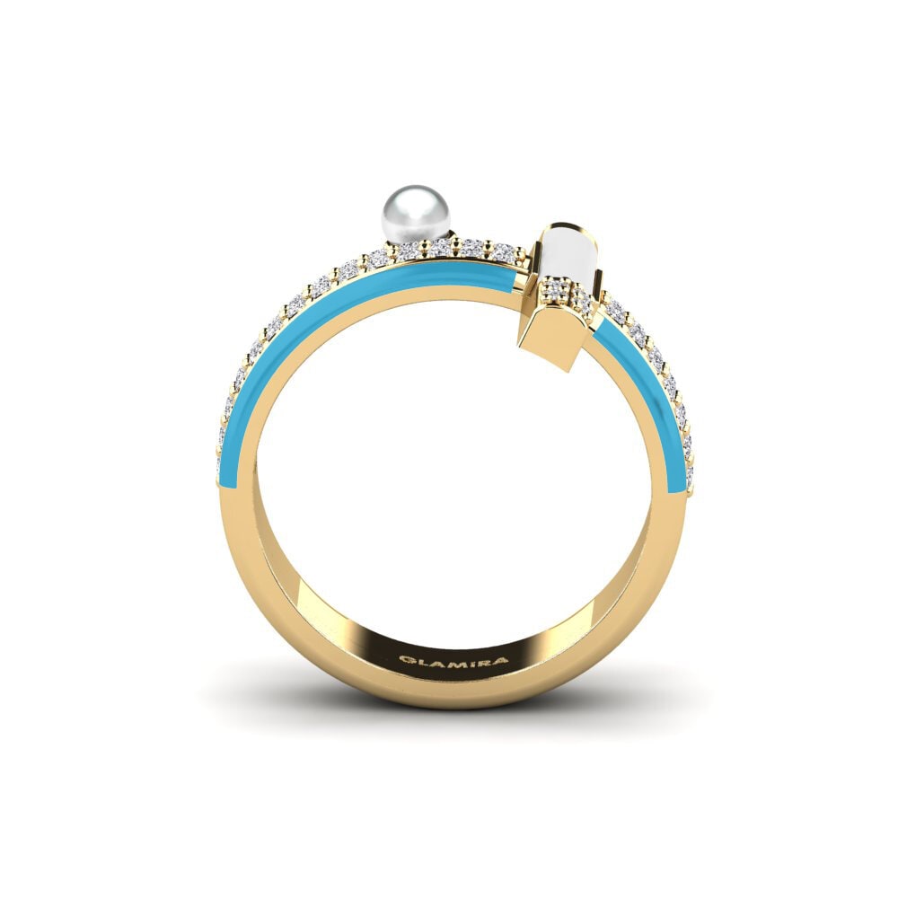 Labor-gezüchteter Diamant Ring Karpathes