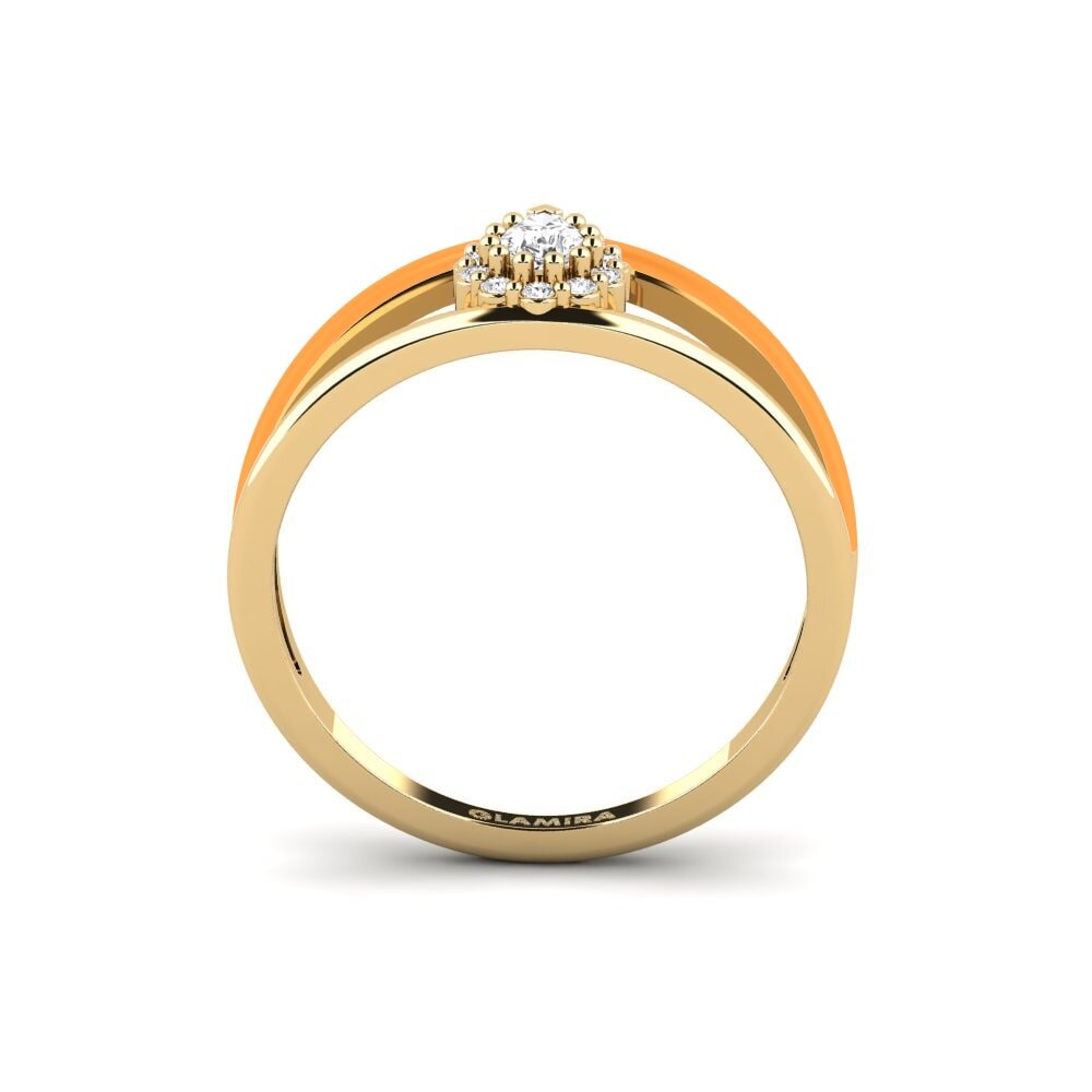 Weißer Saphir Ring Kosepela