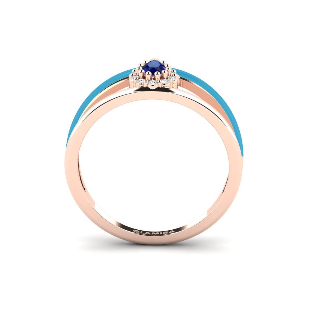 Rotgold 375 Ring Kosepela