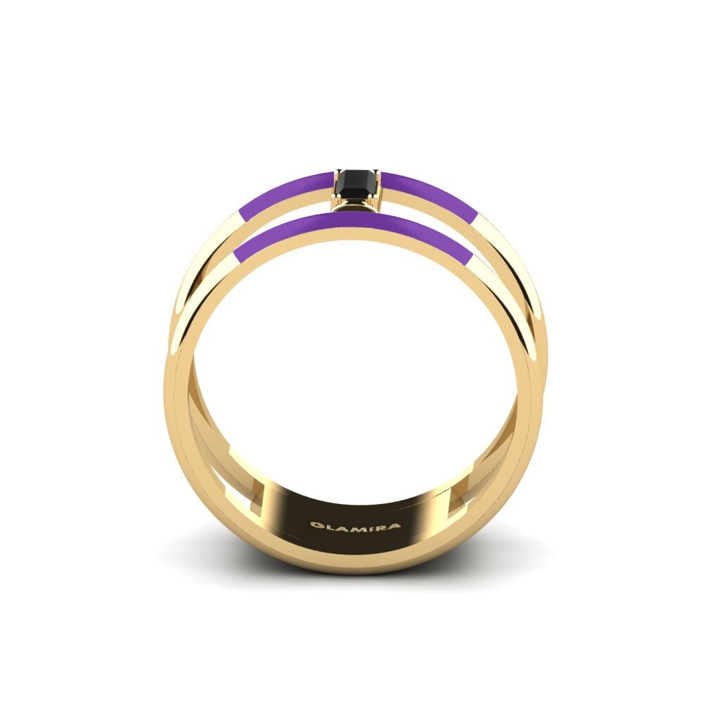 Schwarzer Onyx Ring Kriti