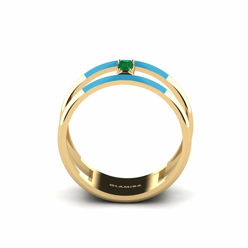 Zircone Vert Bague Kriti