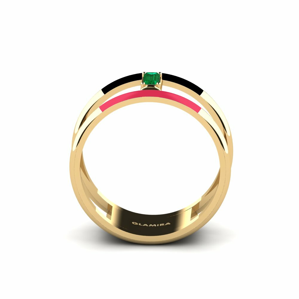 Zircone Vert Bague Kriti