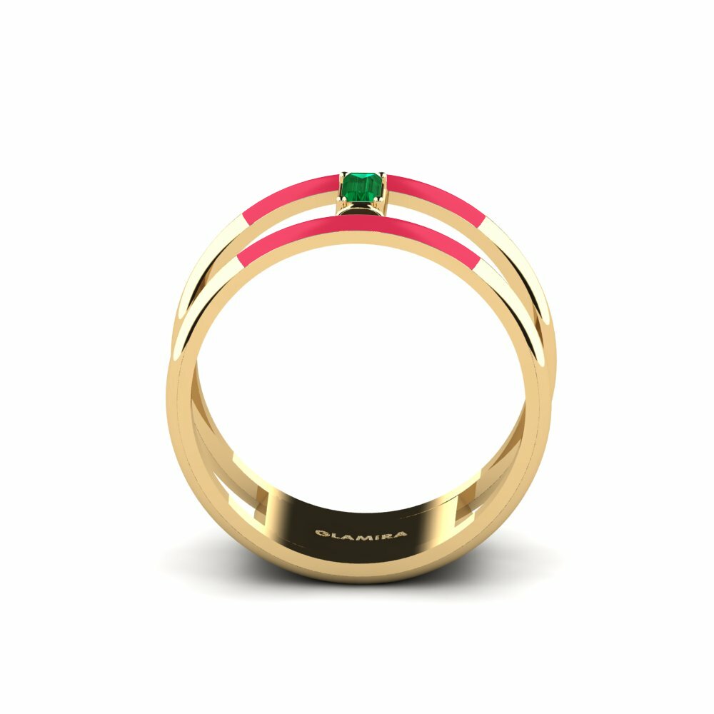 Zircone Vert Bague Kriti
