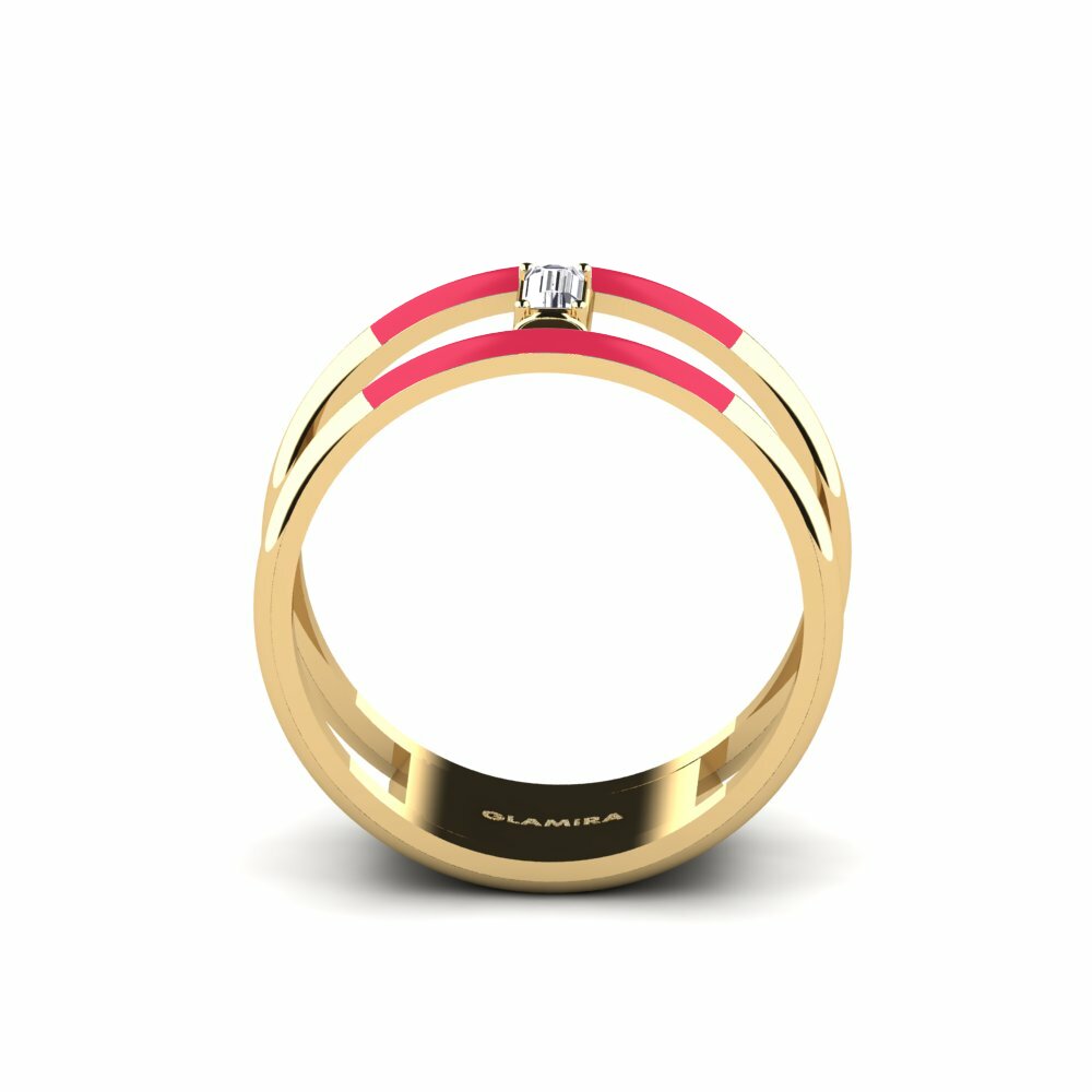 14k Yellow Gold Ring Kriti
