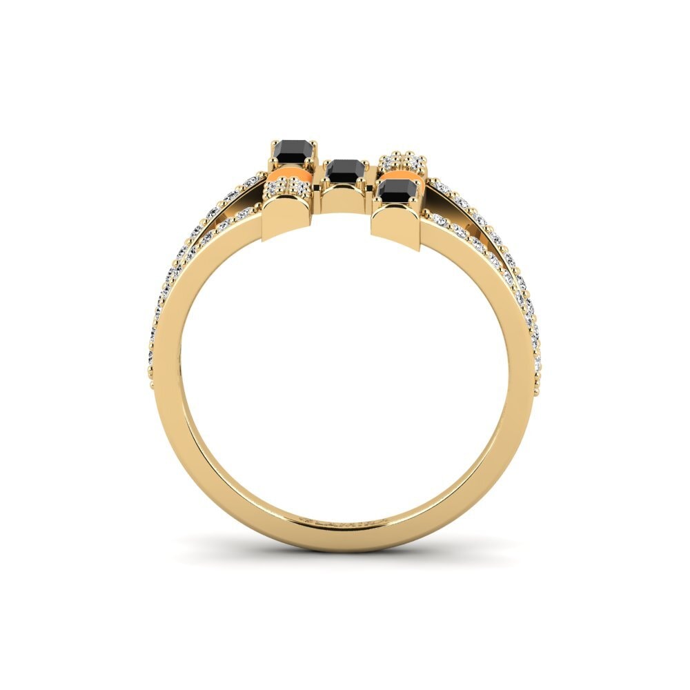 Schwarzer Onyx Ring Lefkada