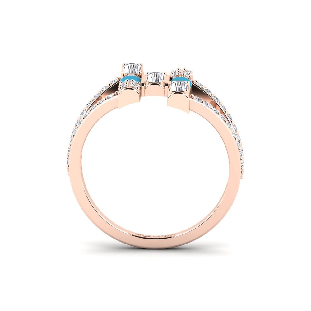 Rotgold 375 Ring Lefkada
