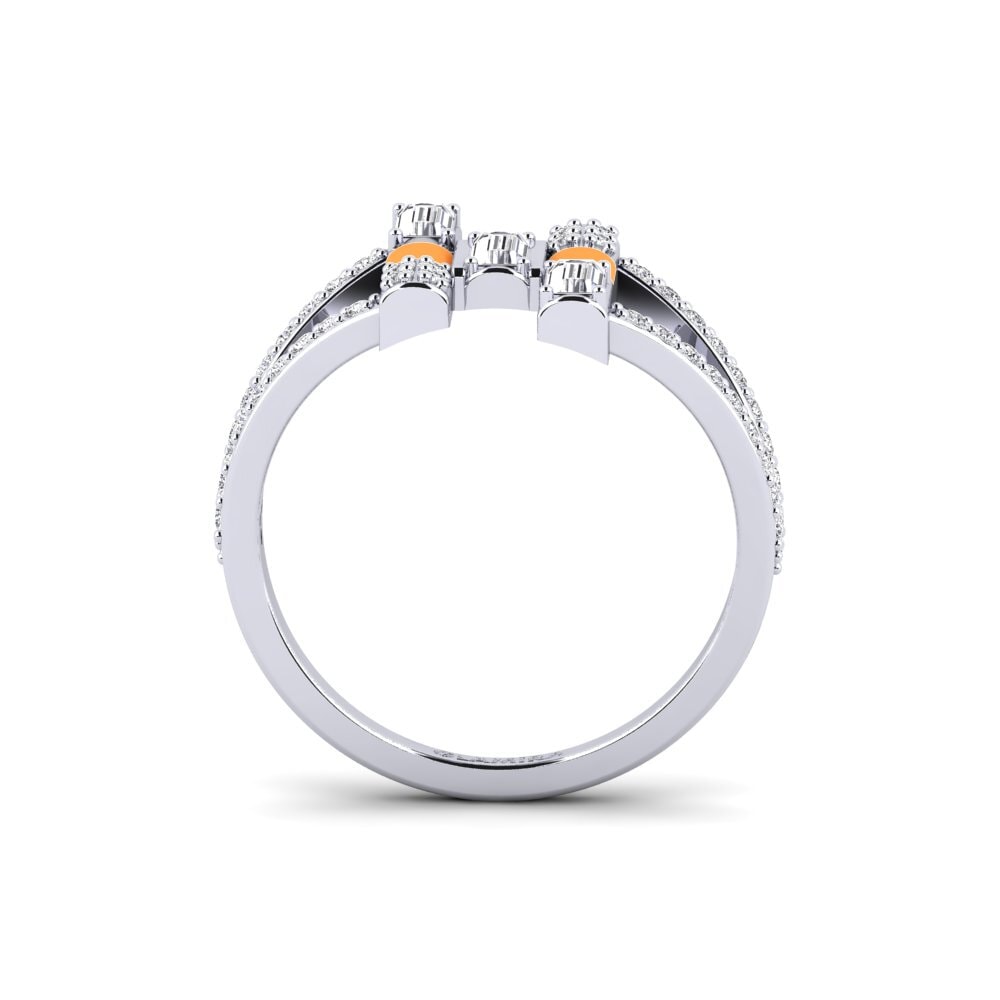 950 Platin Ring Lefkada