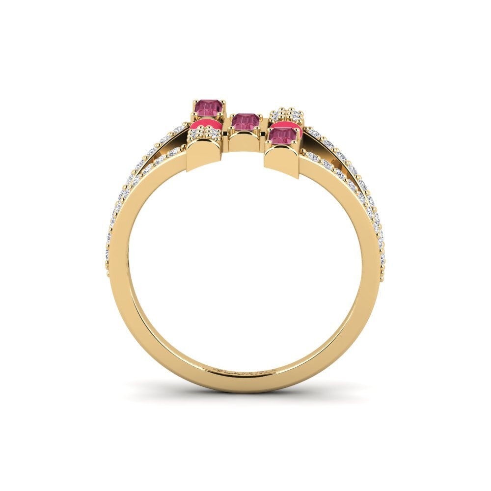 Rosa Saphir Ring Lefkada