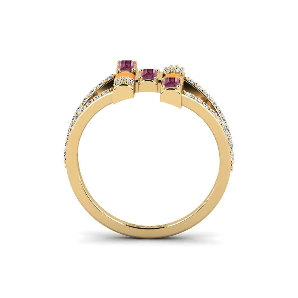 Rhodolit-Granat Ring Lefkada