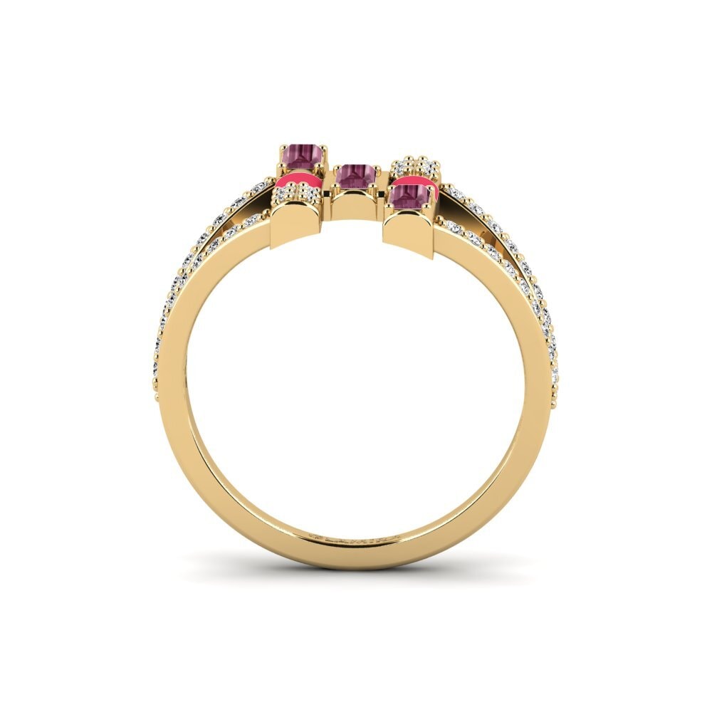 Rhodolit-Granat Ring Lefkada