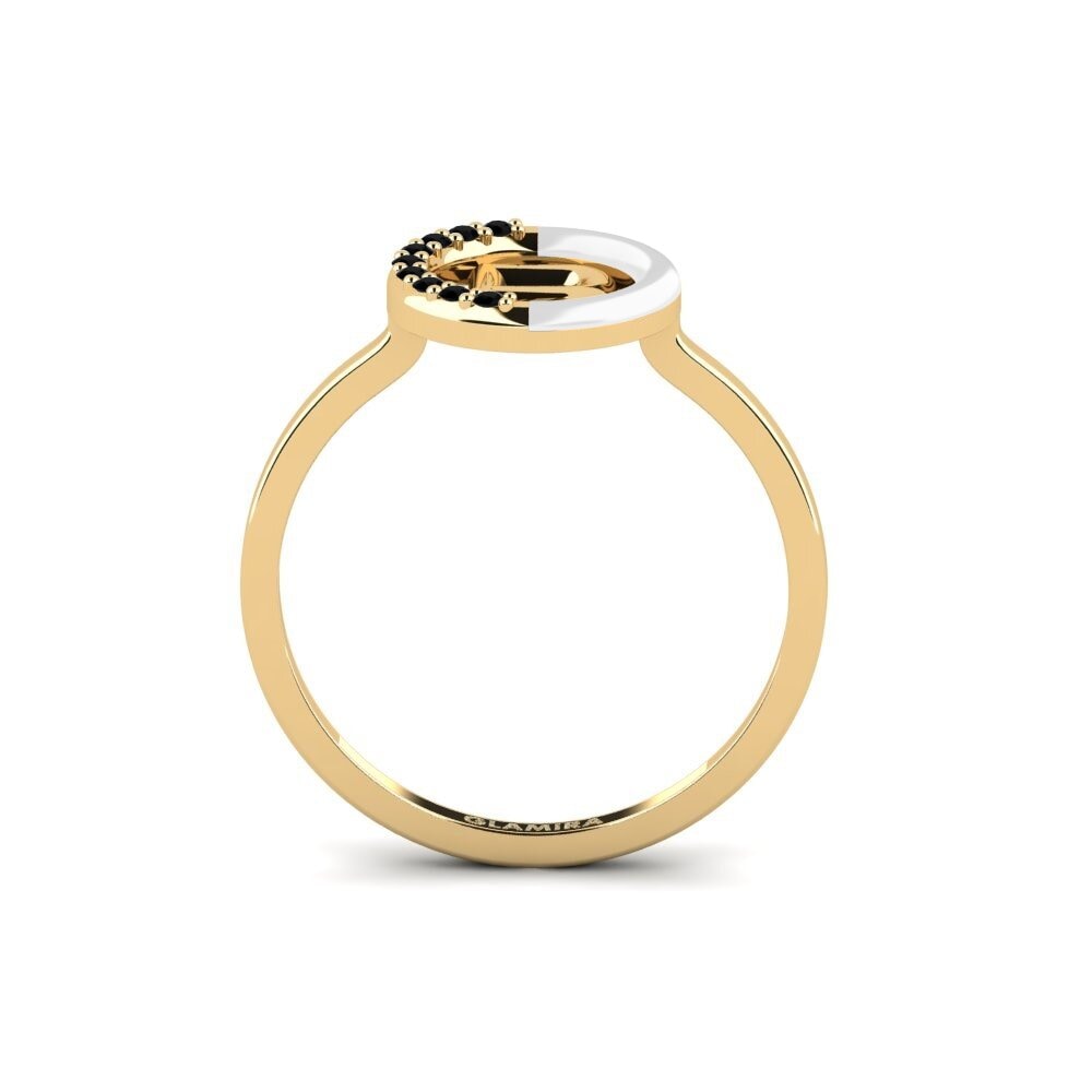 Schwarzer Onyx Ring Lemnos - B