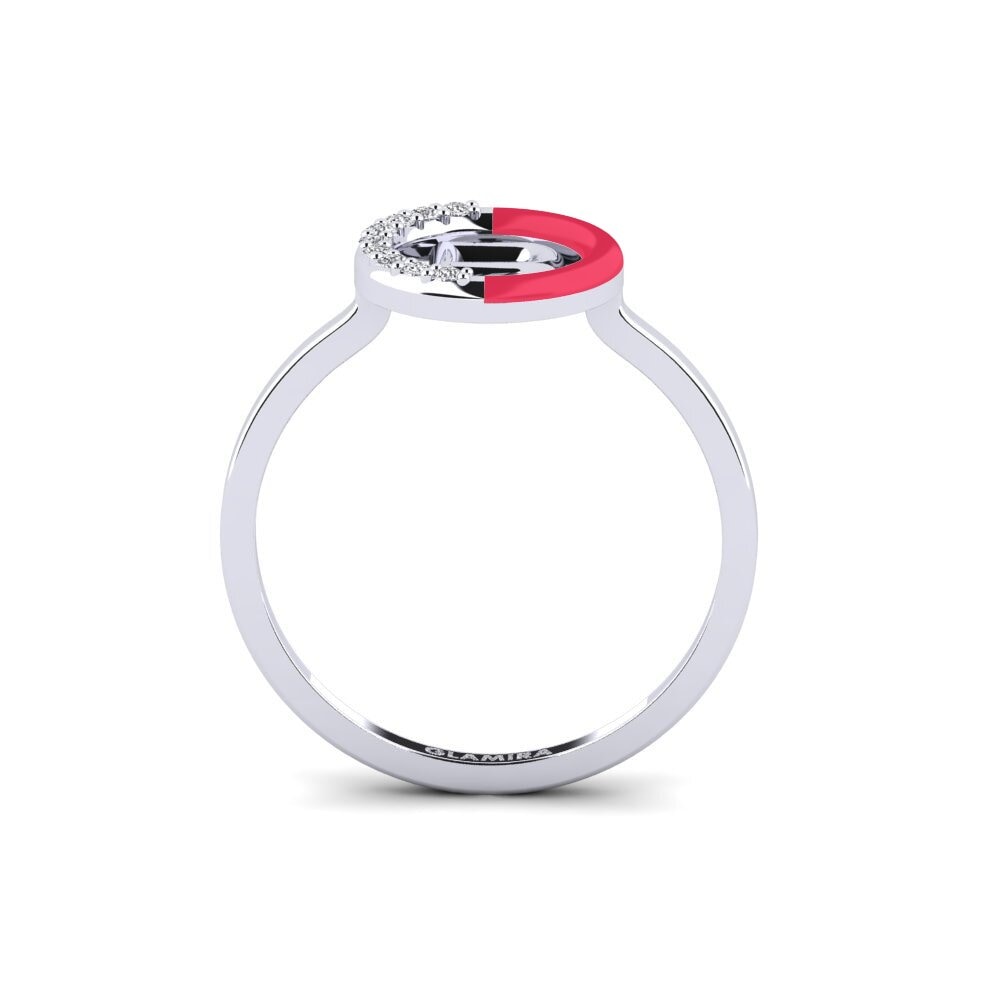 Weißgold 375 Ring Lemnos - B