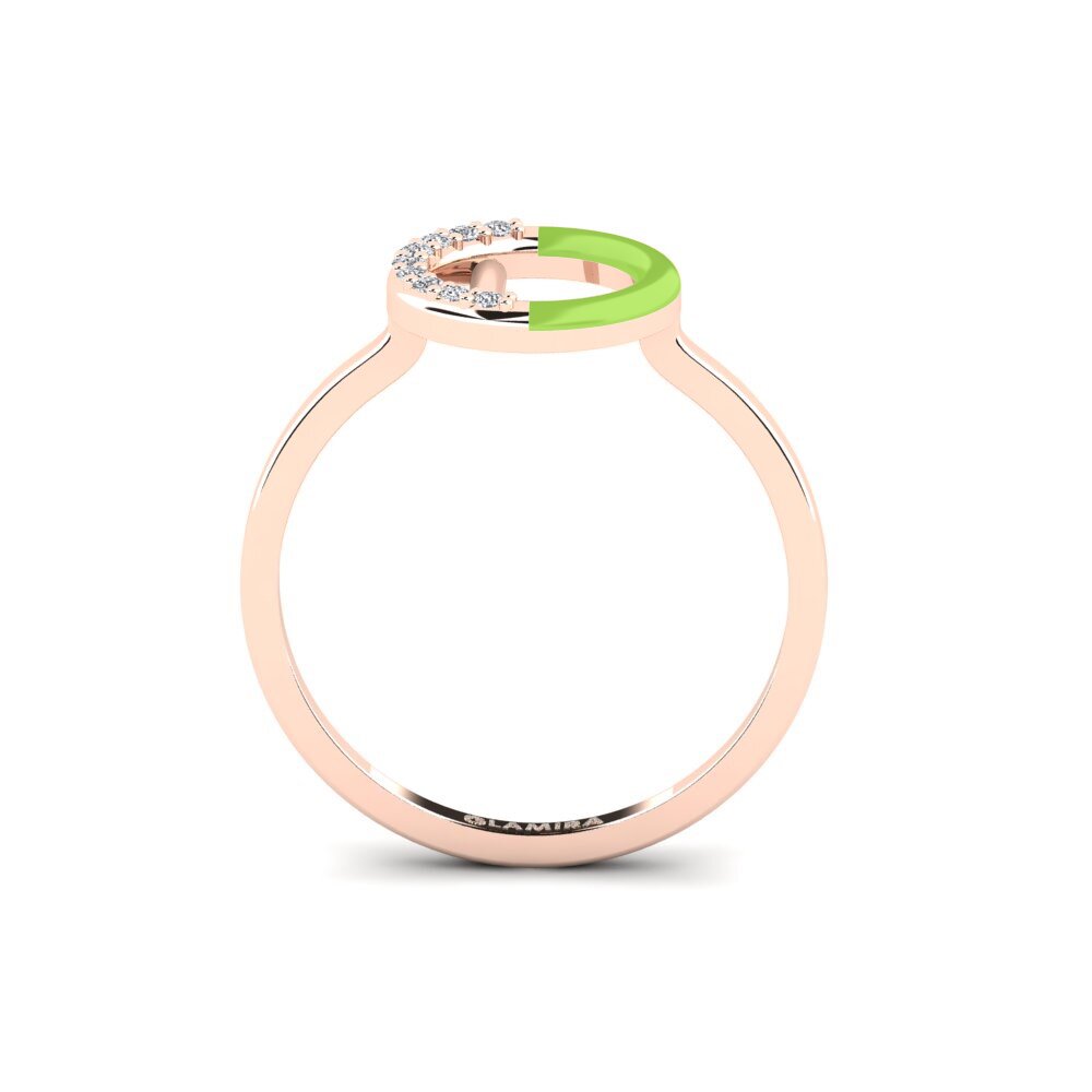 Rotgold 375 Ring Lemnos - L