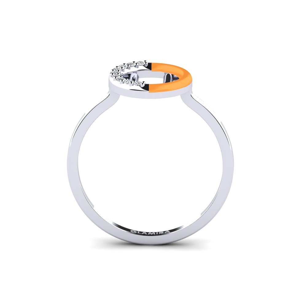 950 Platin Ring Lemnos - U