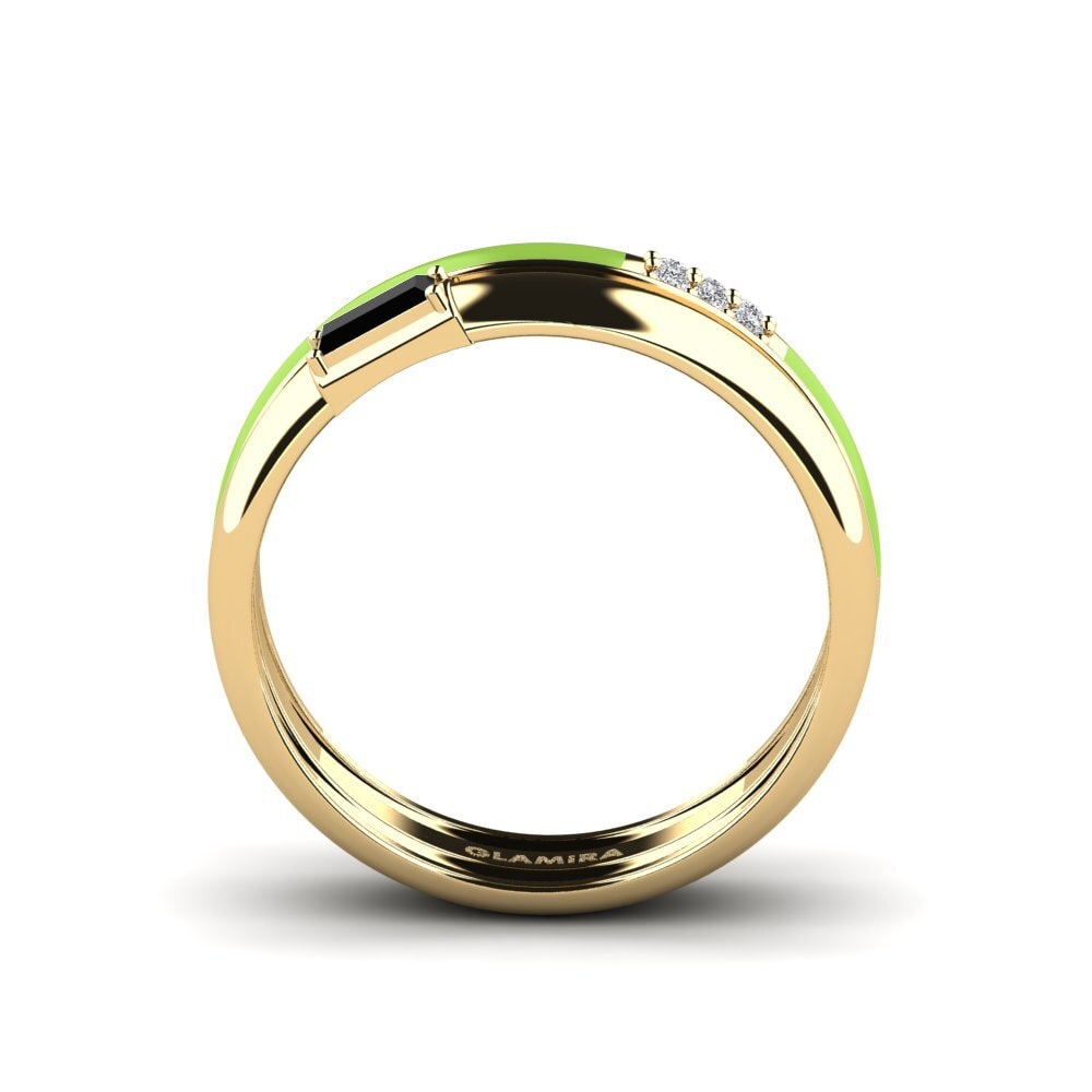 Schwarzer Diamant Ring Limnos