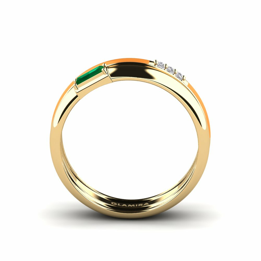 Zircone Vert Bague Limnos