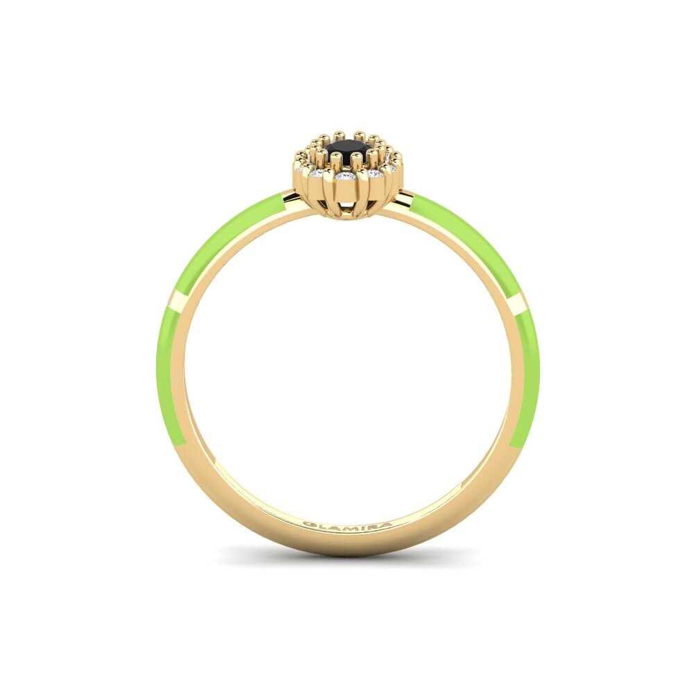 Schwarzer Diamant Ring Masaya