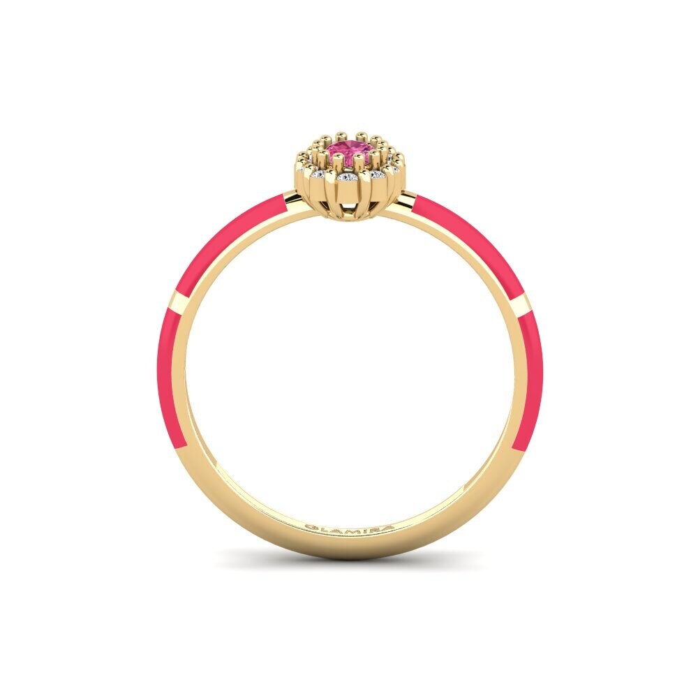 Rosa Turmalin Ring Masaya