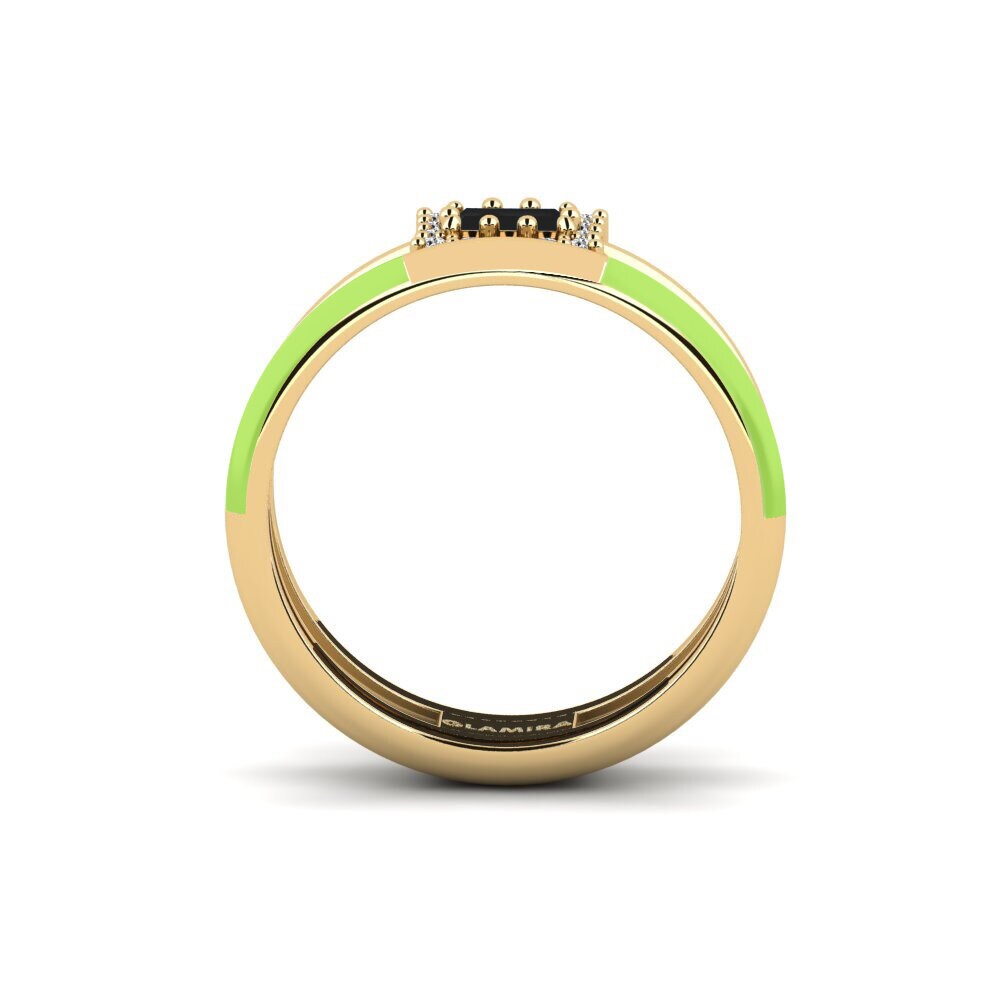 Schwarzer Onyx Ring Meriden