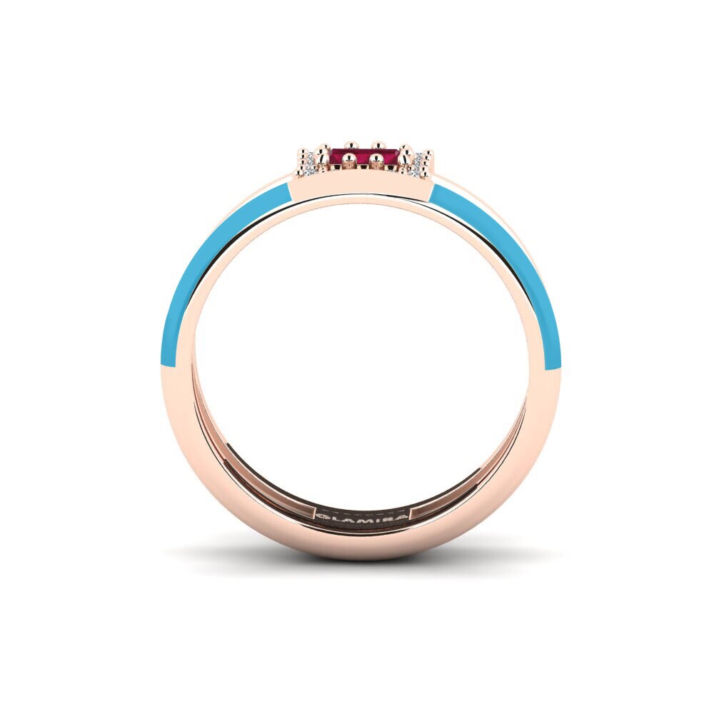 Rotgold 375 Ring Meriden
