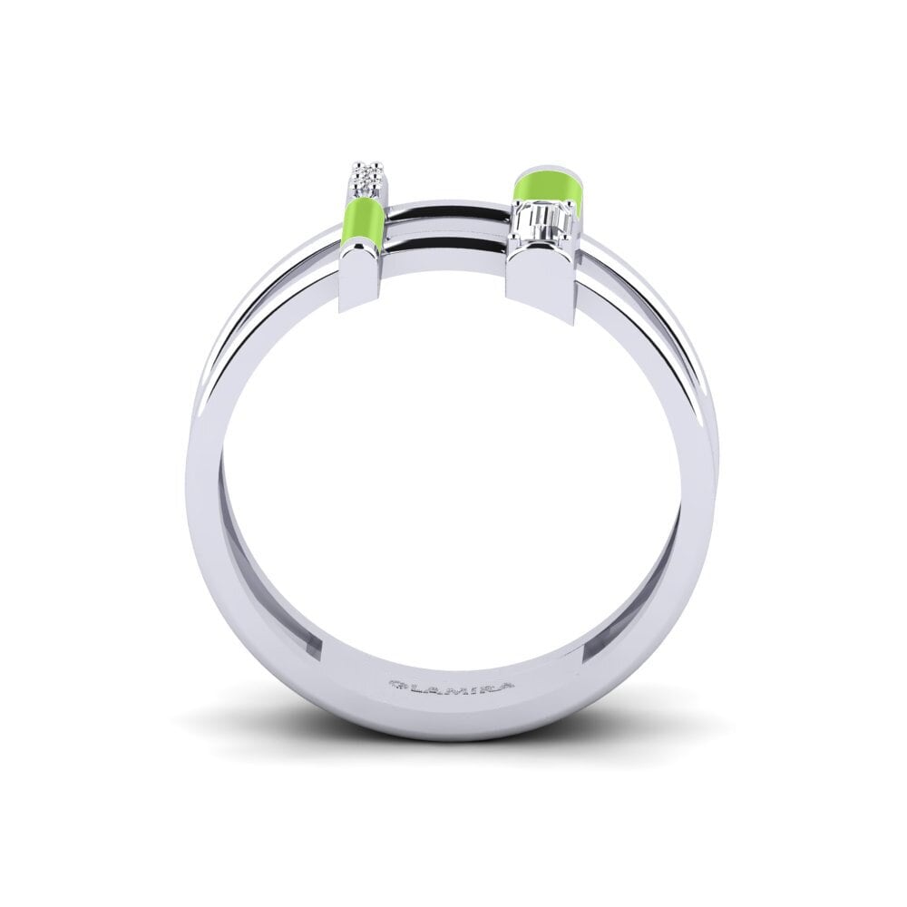 950 Palladium Ring Milos