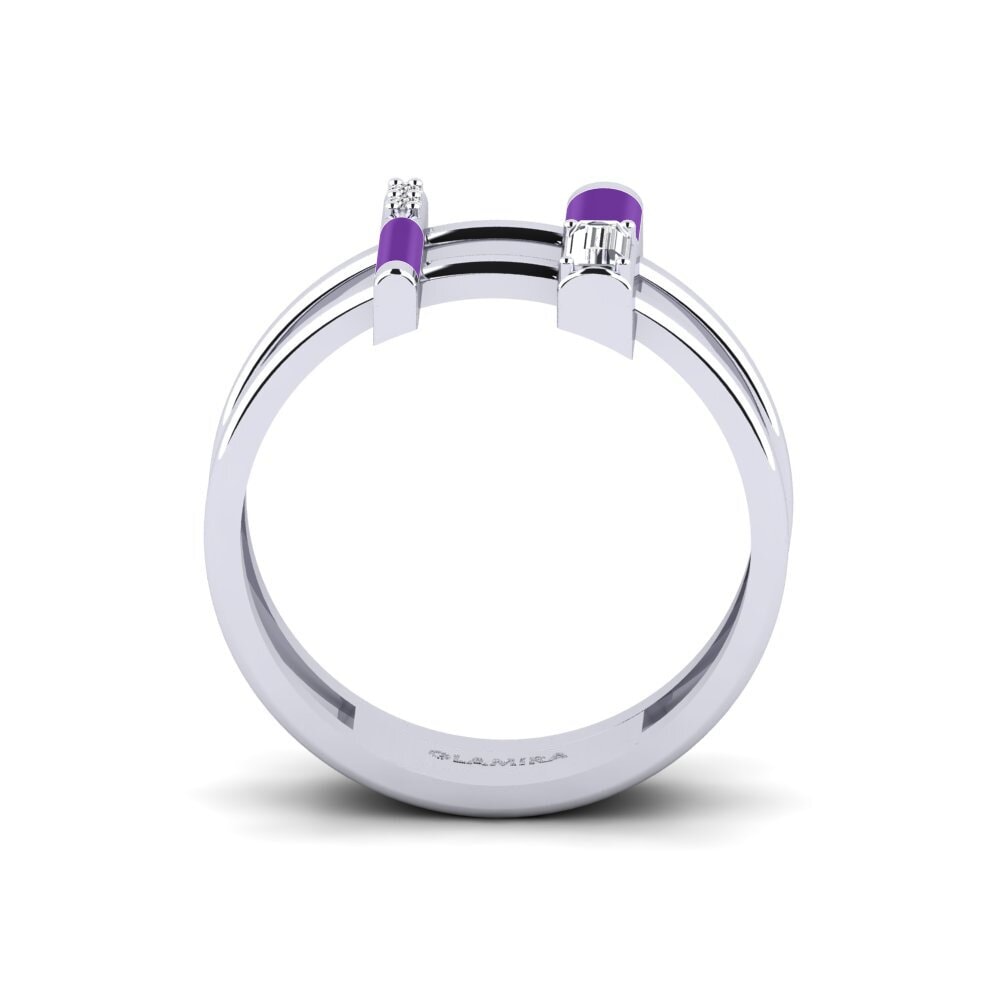 950 Palladium Ring Milos