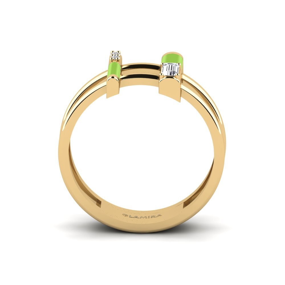 Gelbgold 585 Ring Milos