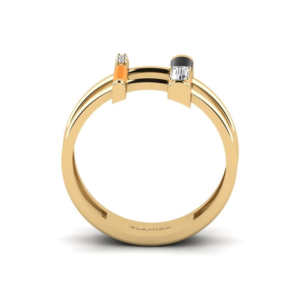 Labor-gezüchteter Diamant Ring Milos