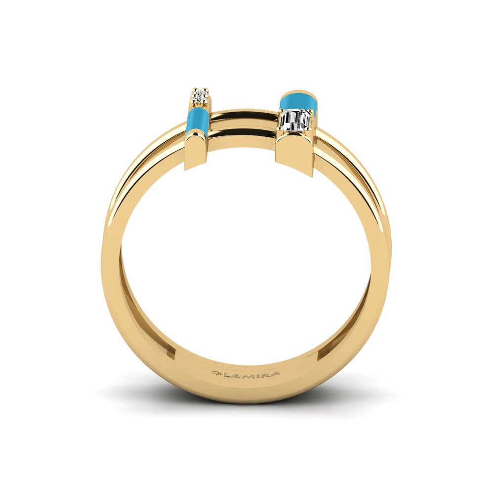 Moissanit Ring Milos