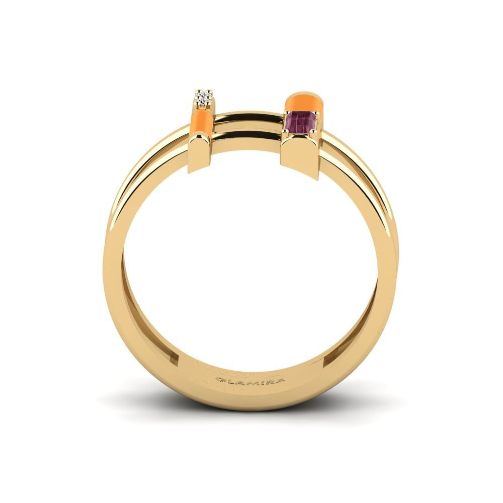 Rhodolit-Granat Ring Milos